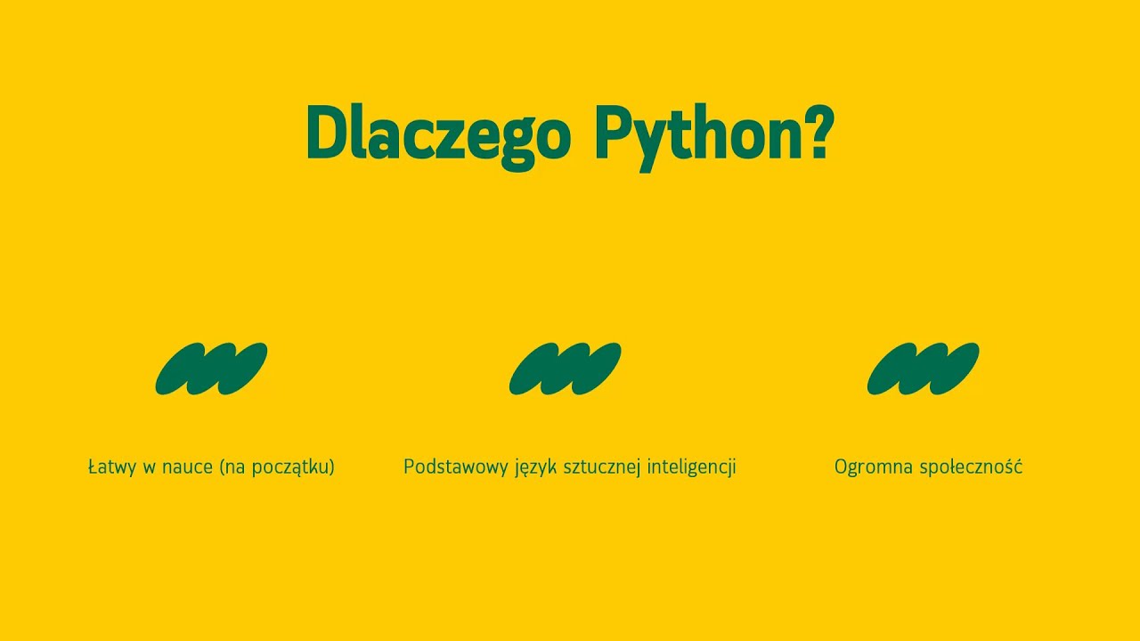 Python podstawowym językiem AI dla każdego