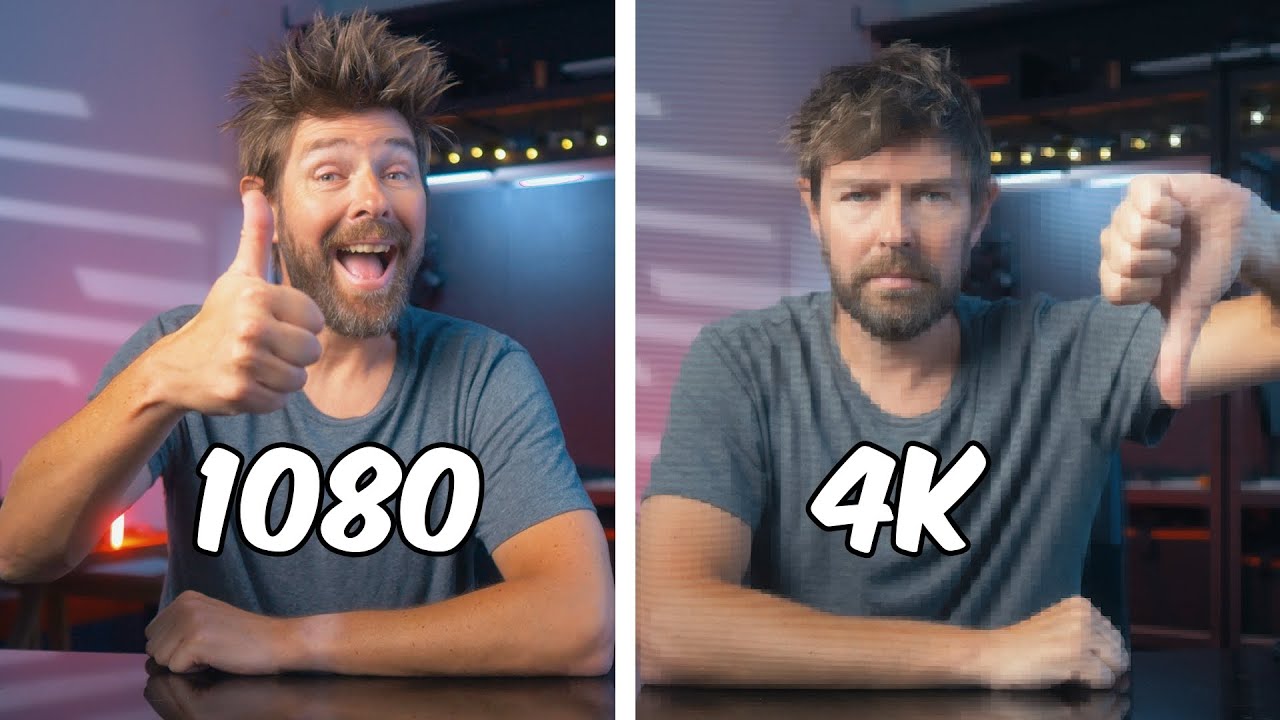 Сравнение видео 1080 и 4K: ПРАВДА раскрыта