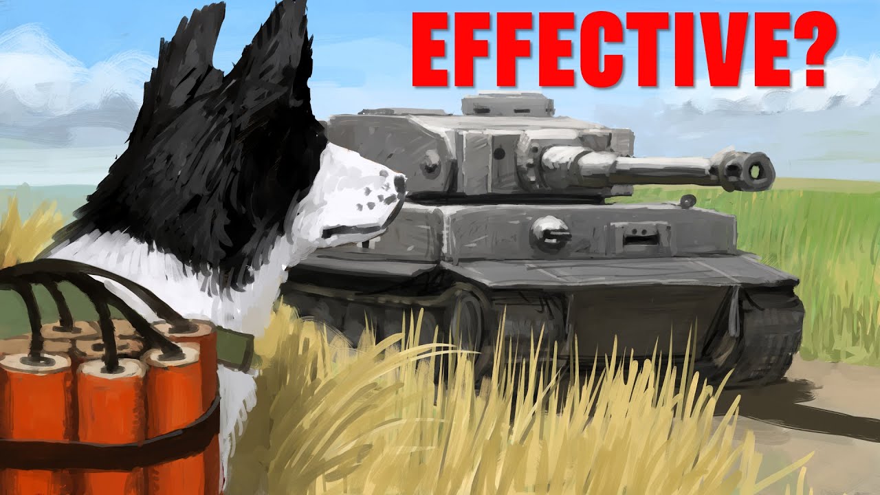Effectiveness of Soviet Anti-Tank Dogs