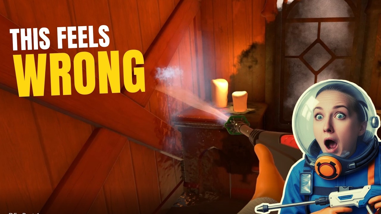 I wasn't ready for this! 😣 Powerwash Simulator 2 asmr edition