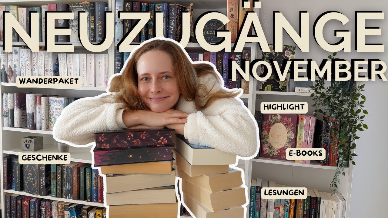 Diese Bücher sind im November bei mir eingezogen! 📚🤓