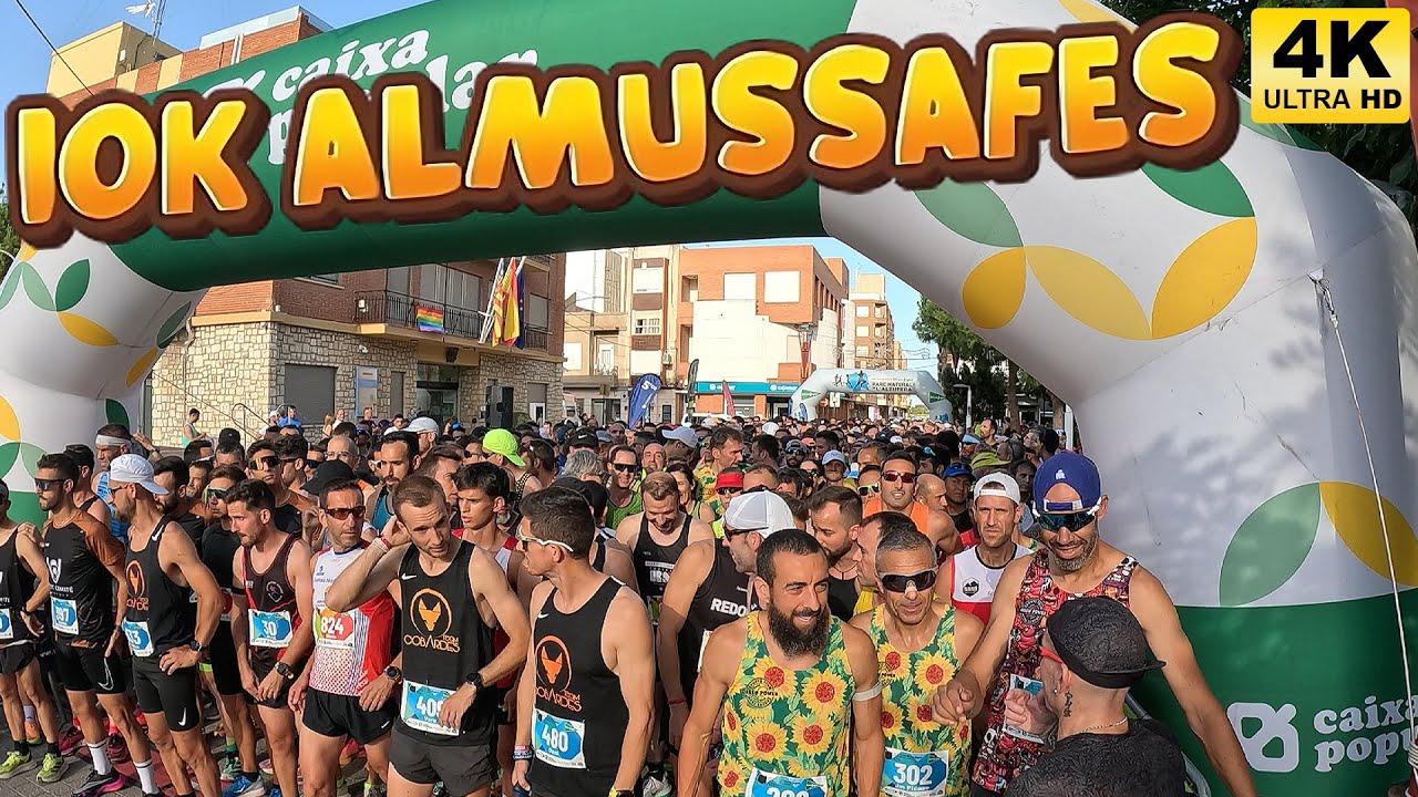 10K ALMUSSAFES 2024 CLASIFICACIÓN 🔴DESDE DENTRO DEL RECORRIDO: AUSIAS SANSEBASTIAN Y TANIA GARRIGUES