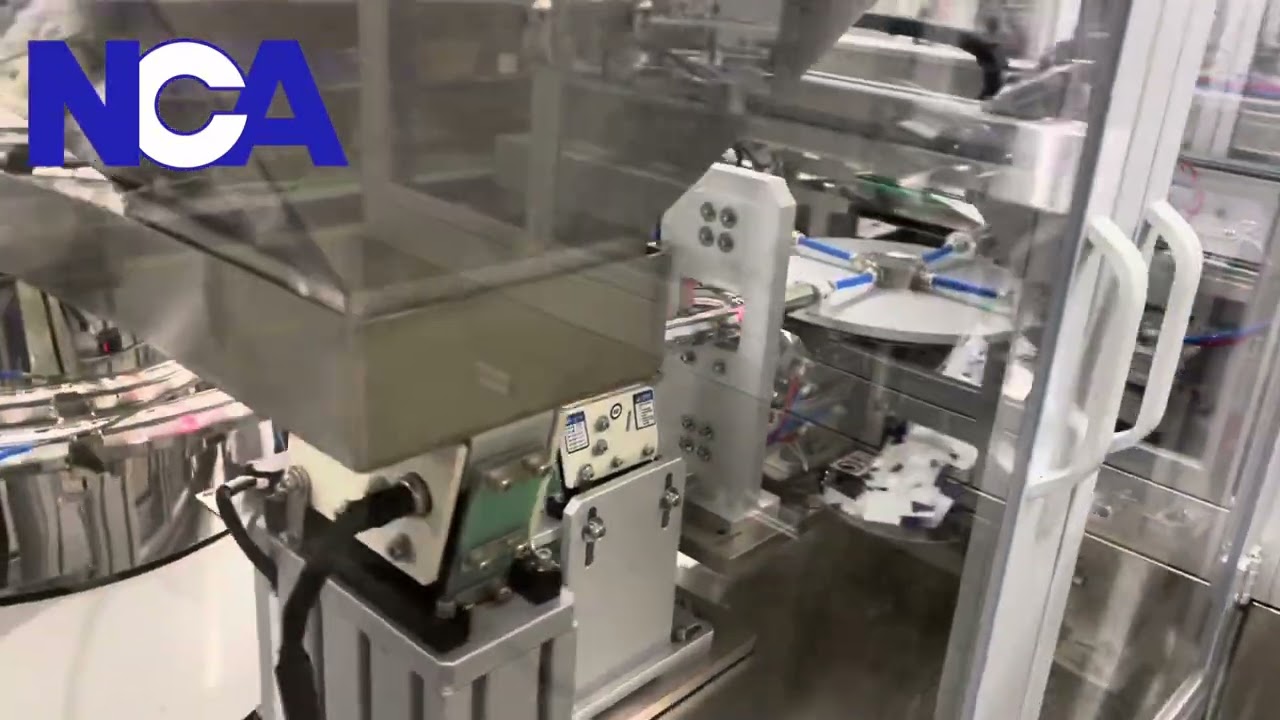 NCA Corner spout pouch machine, upgraded for the operation#spoutmachine #spout#spoutwelding 