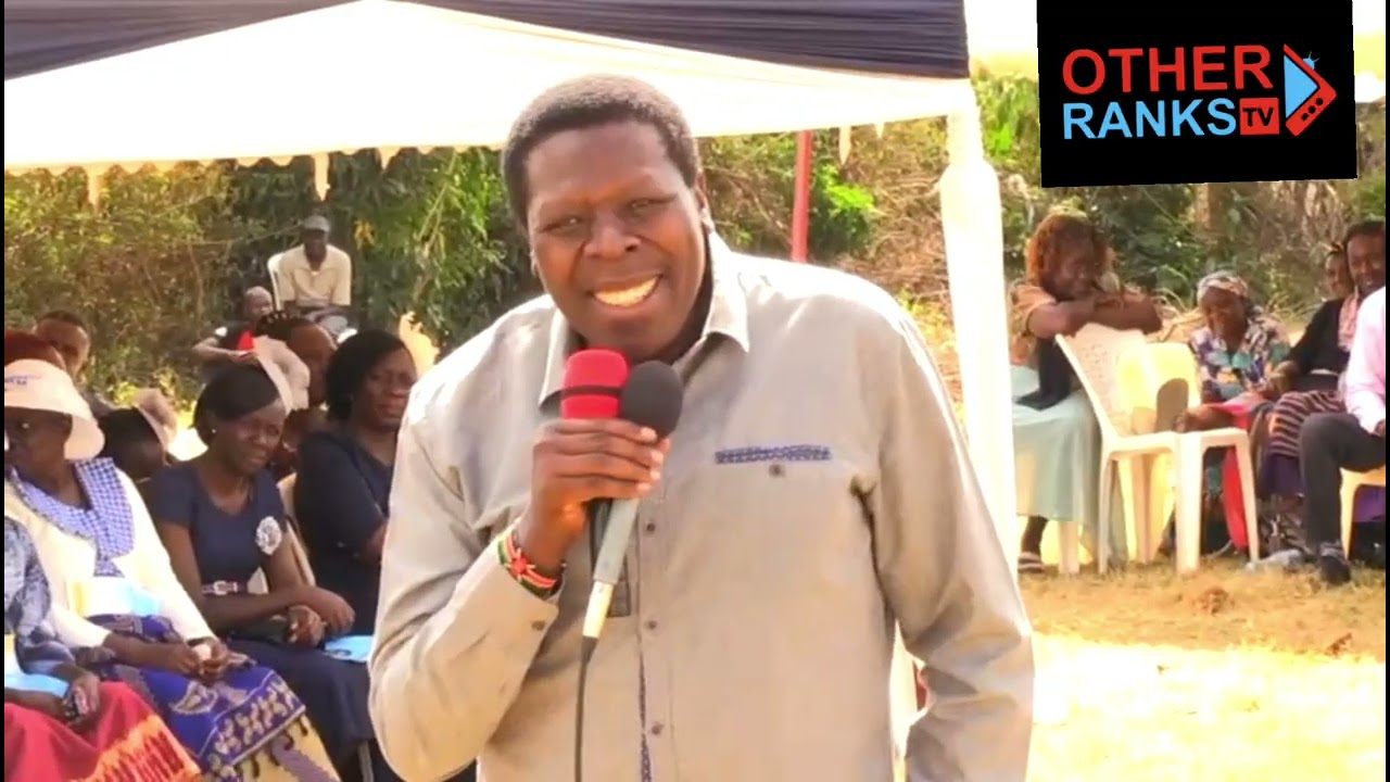 HEAD ON COLLISION 💣 💣 💥 BETWEEN SPEAKER MOSES WETANGULA AND EUGINE WAMALWA IN AN EVENT. 