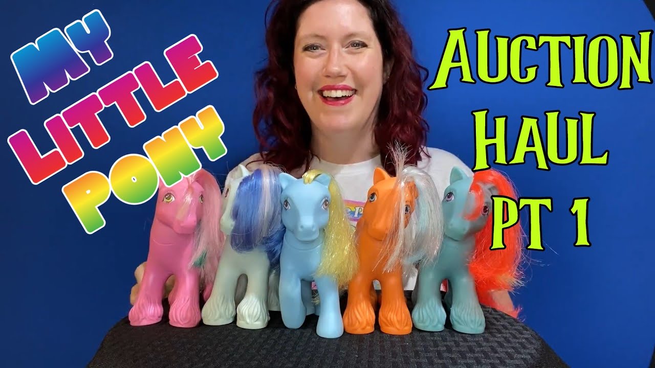 My Little Pony Wayward Ponies Live Auction Haul Lot Part 1 Gen 1 G1 MLP