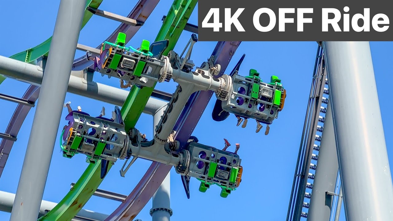 The Joker (4K OFF Ride POV)- Six Flags Great Adventure, Jackson, NJ
