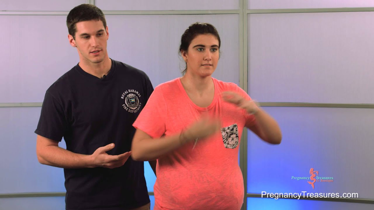 Clearing the Airways of a Pregnant Woman