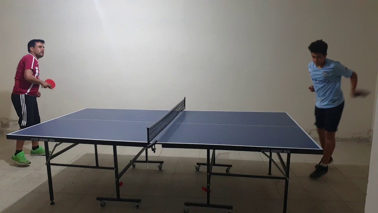 Evde masa tenisi antrenmanı