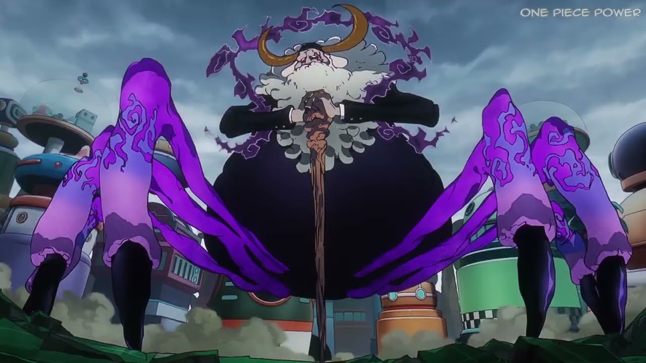 SATURN si trasforma ad Egghead | One Piece ep 1128 sub ita