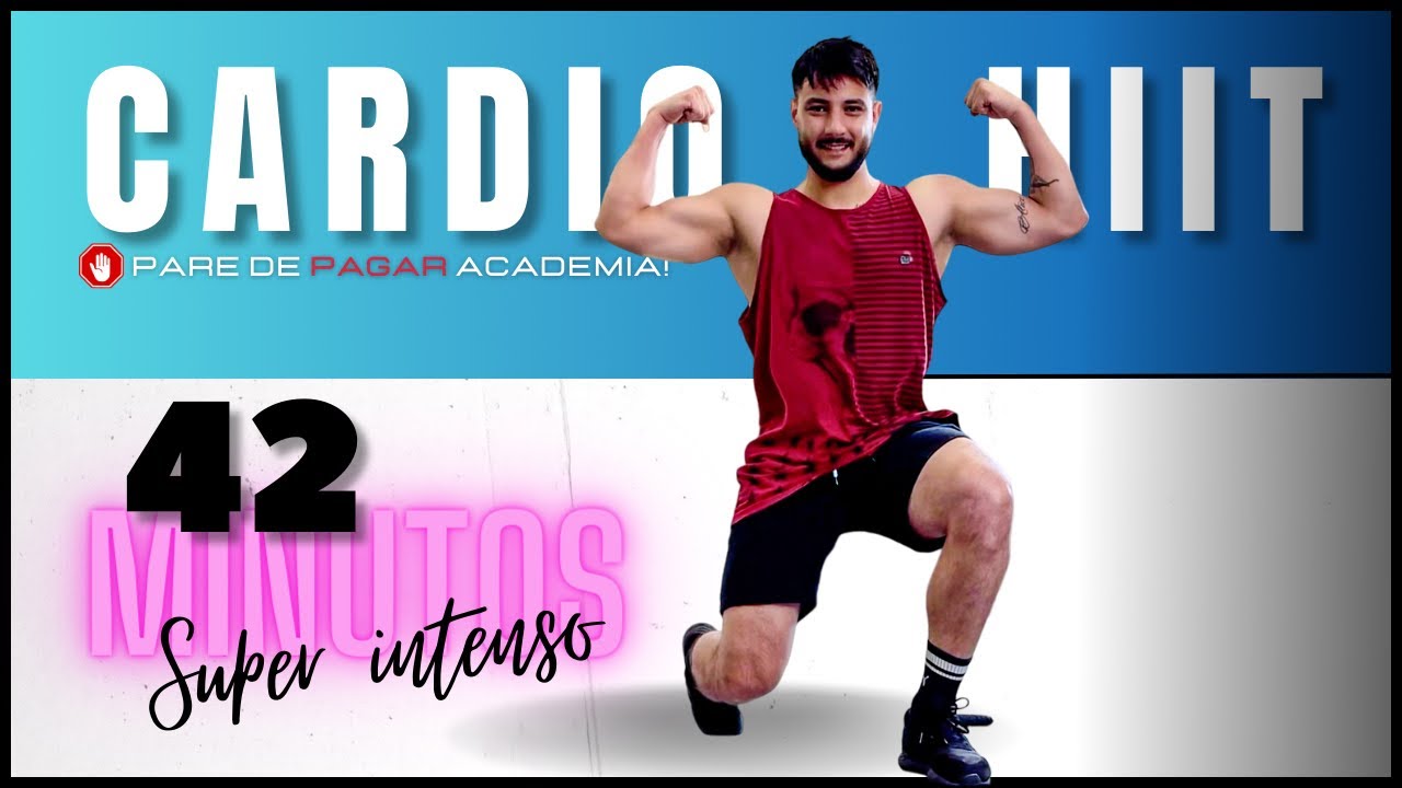 Cardio Hiit SUPER INTENSO para gastar até 1.000 calorias | treino em casa