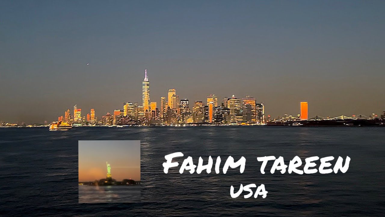 New York and ferry trip