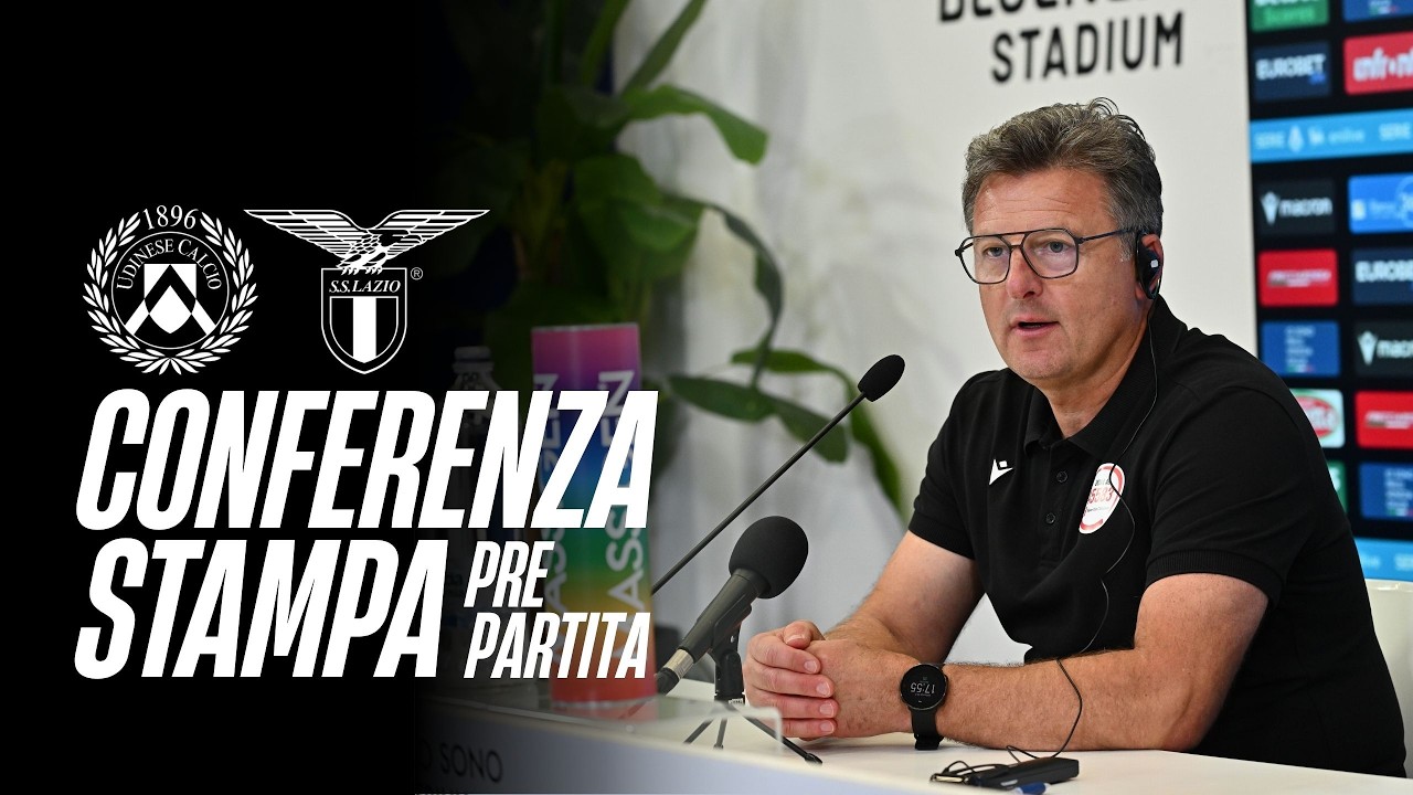 CONFERENZA STAMPA DI MISTER RUNJAIC | PRE UDINESE LAZIO | 26.12.2025
