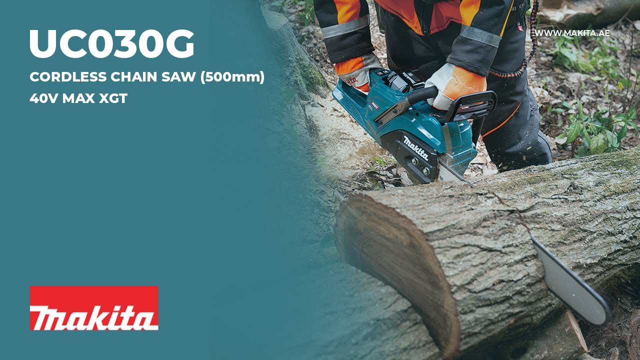 Makita 40V MAX XGT Cordless Chain Saw   UC030G