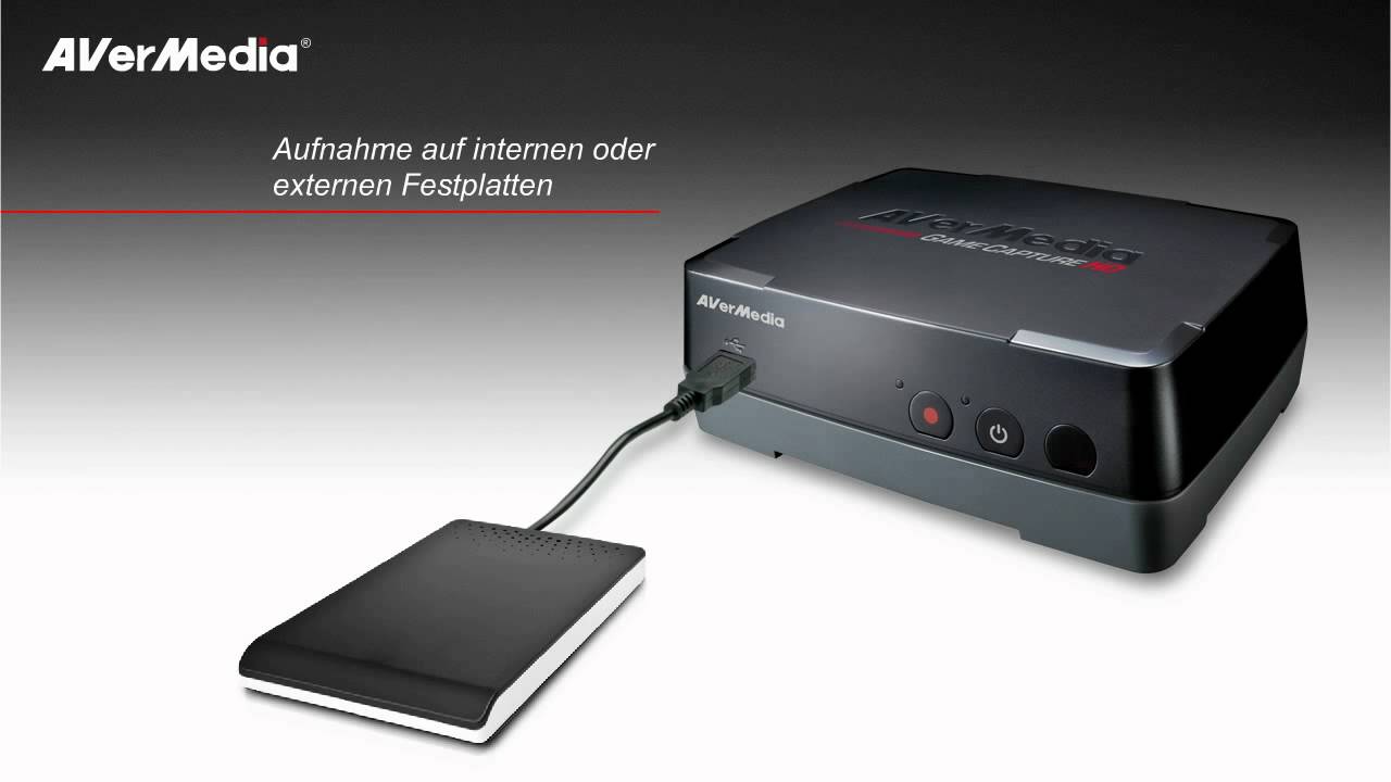 AVerMedia Game Capture HD (C281)- Zeichnen sie Ihre besten Spiele in HD auf