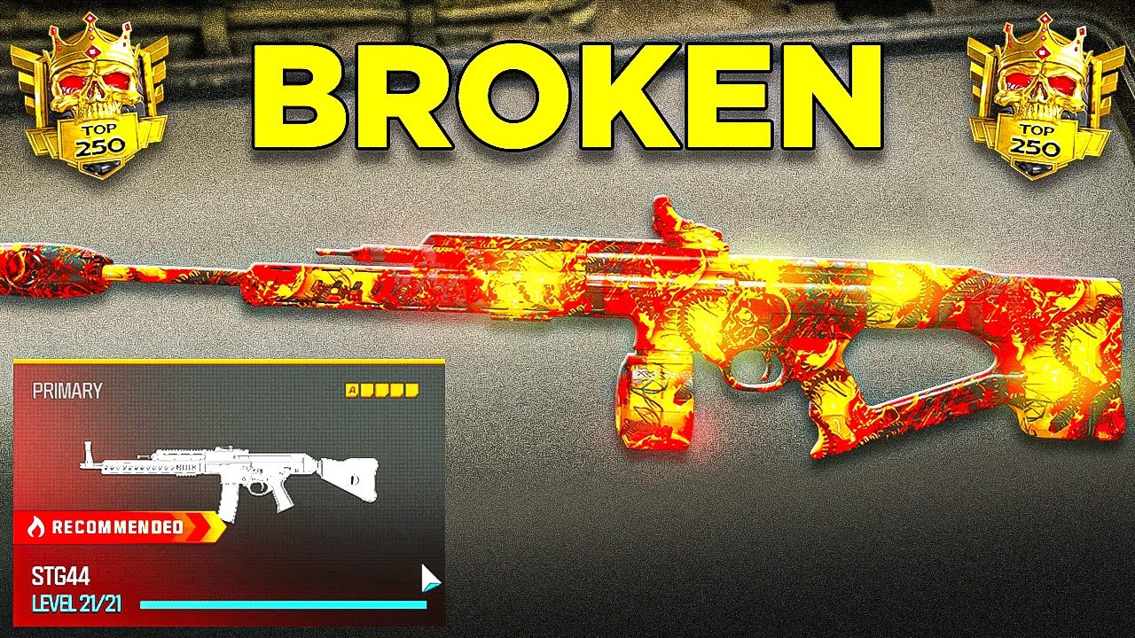The #1 RANKED STG 44 Loadout is META in Warzone 🤯 (Best STG 44 Class Setup) - SEASON 5