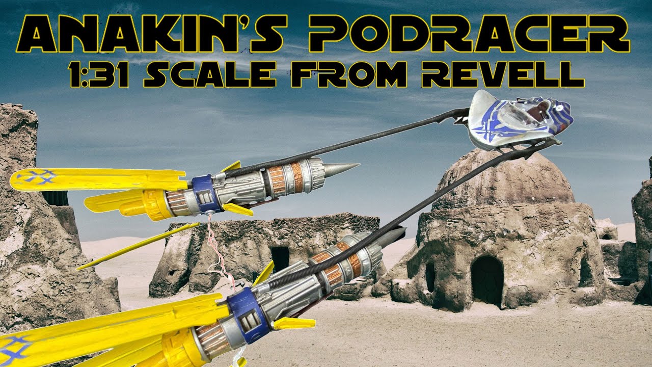 Building Anakin Skywalker's Podracer | Revell Kit with Custom Energy Binders