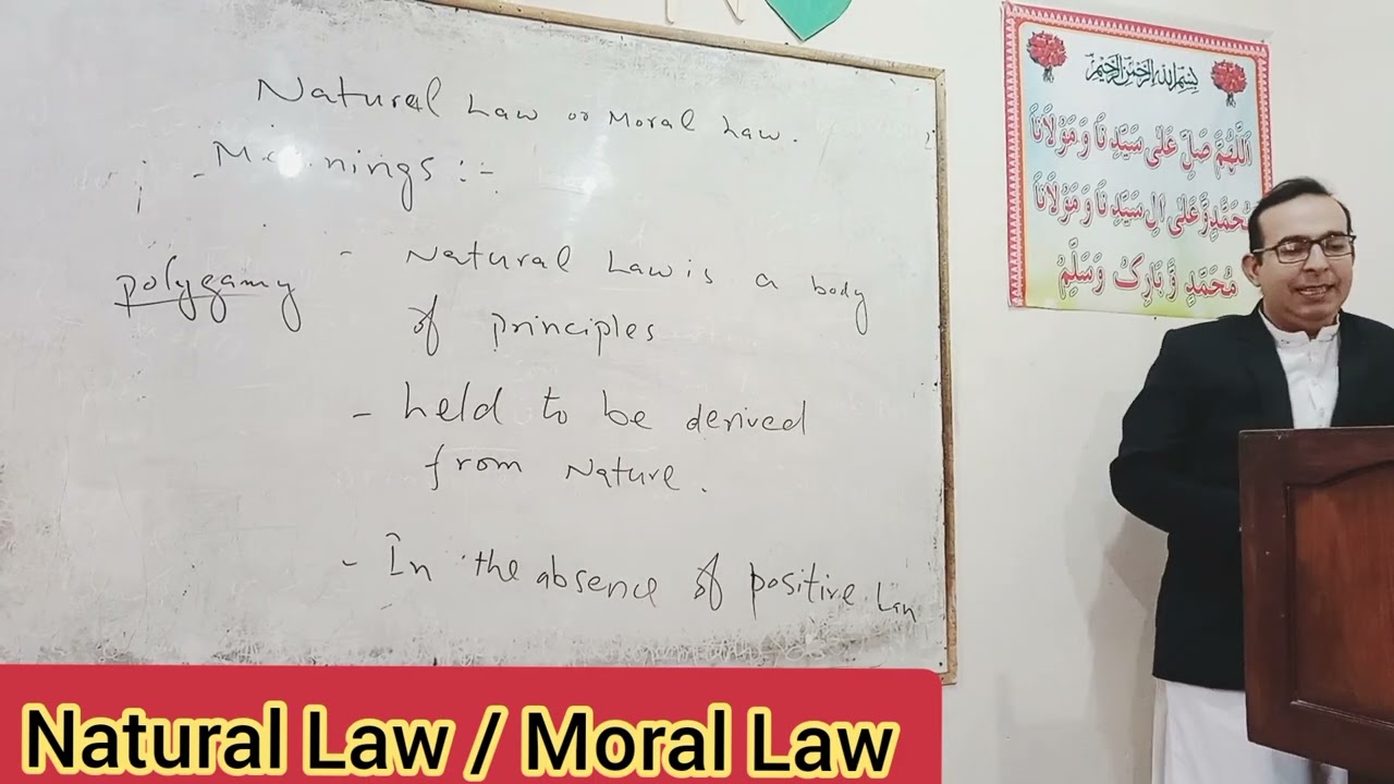 Natural Law / Moral Law