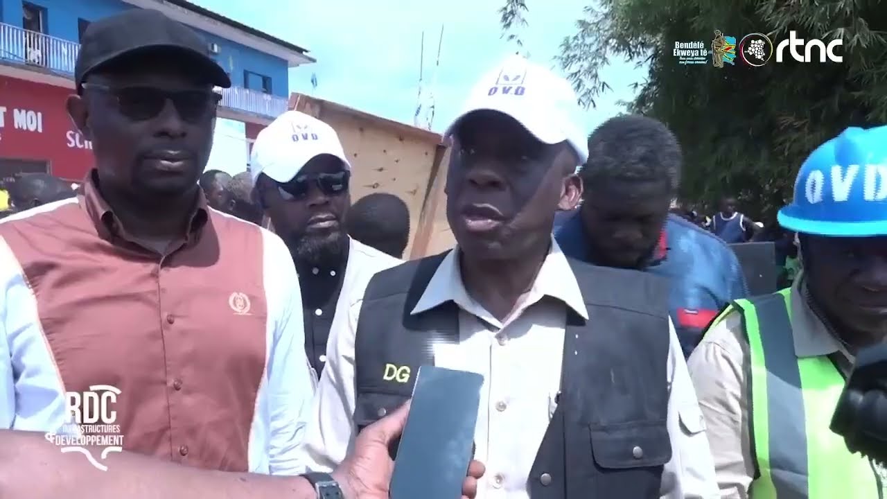 CONGO INFRASTRUCTURES ET DÉVELOPPEMENT AVEC LA PREMIÈRE MINISTRE DANS LA PROVINCE DE LA MONGALA