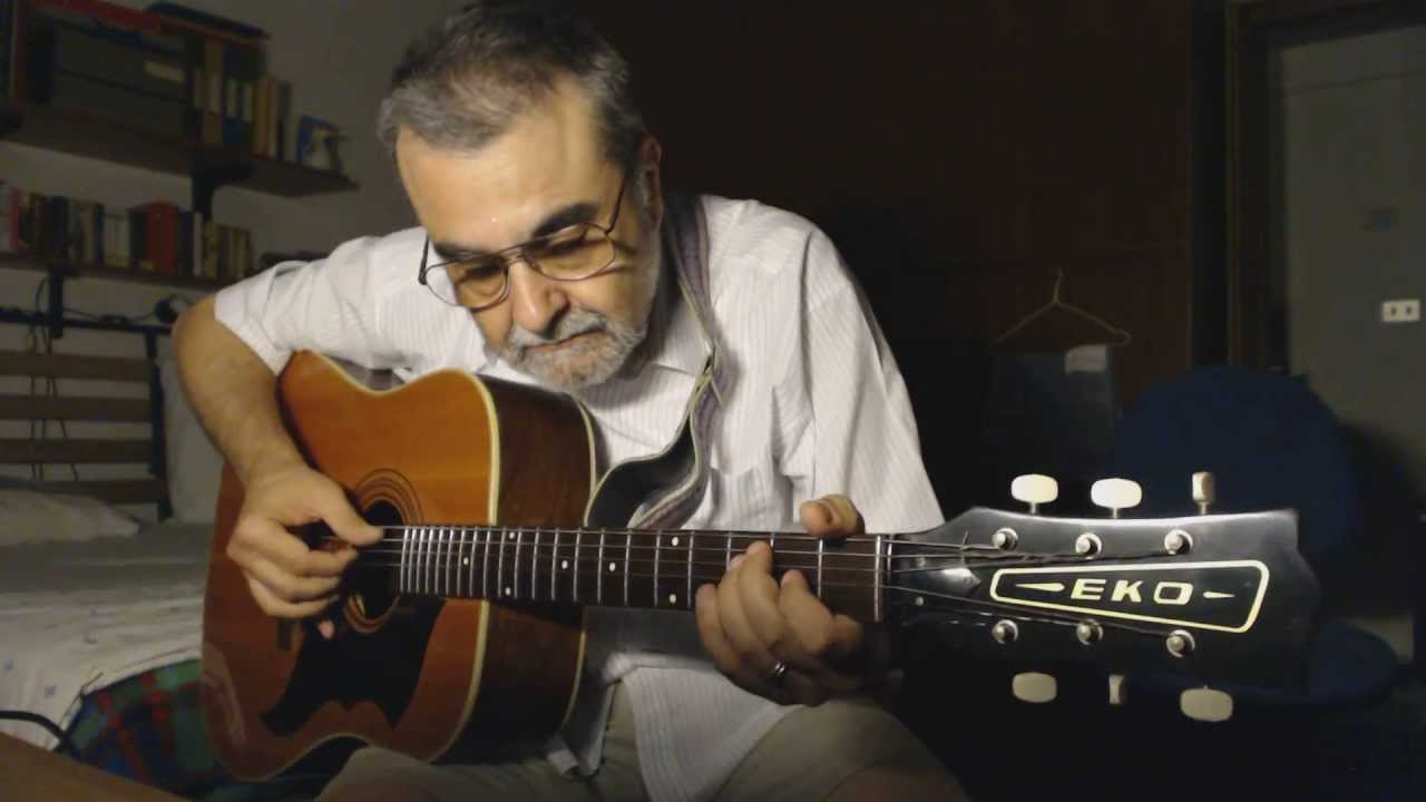 Anji - Acoustically Alone - 1976 Eko Ranger 6 flattop unplugged