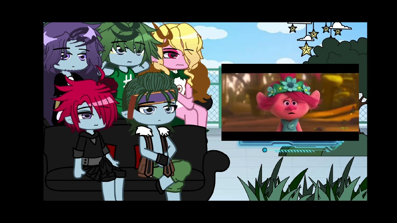 Brozone and Viva reacts to Poppy and Branch songs Ω Pasrt 1 Ω Trolls Band Together Ω