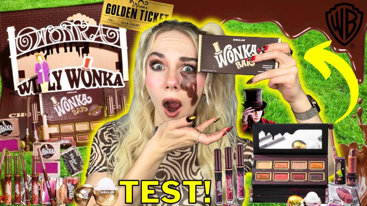 🍫 TESTUJĘ KOSMETYKI WILLY WONKA 💄| WILLY WONKA | Pattje