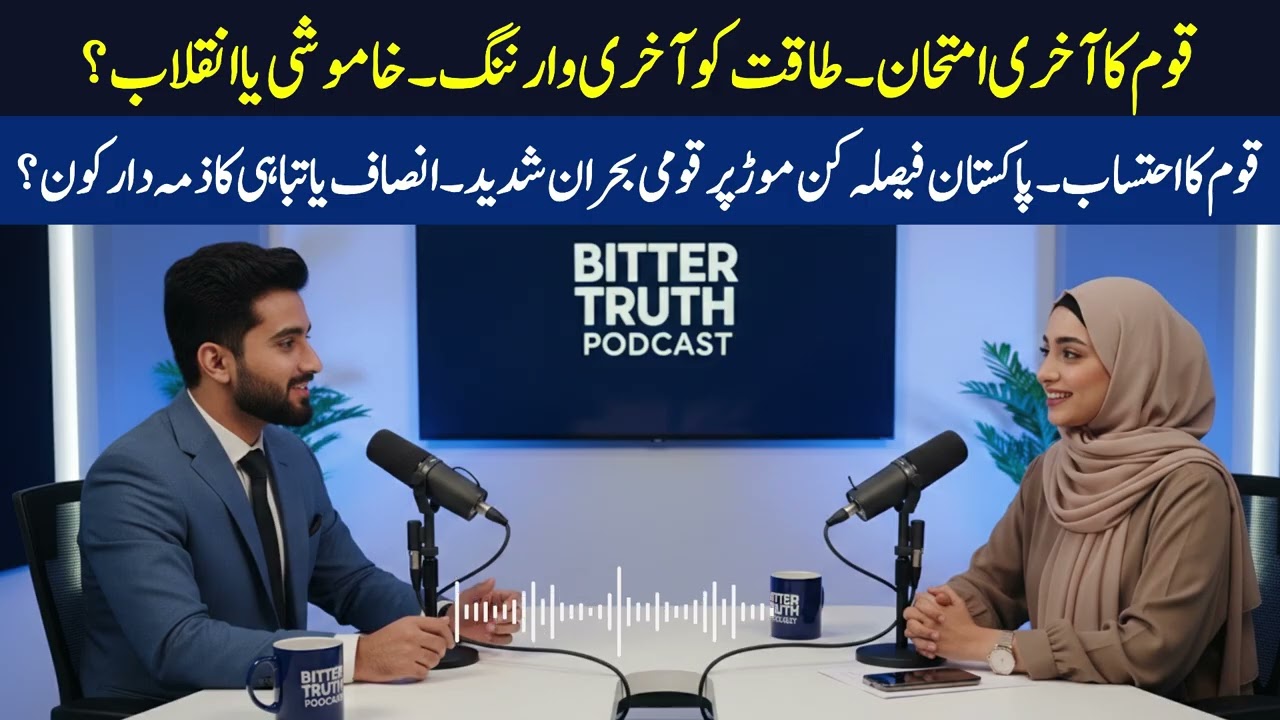 Pakistan’s Moment of Truth | Power, Accountability & the Future #podcast