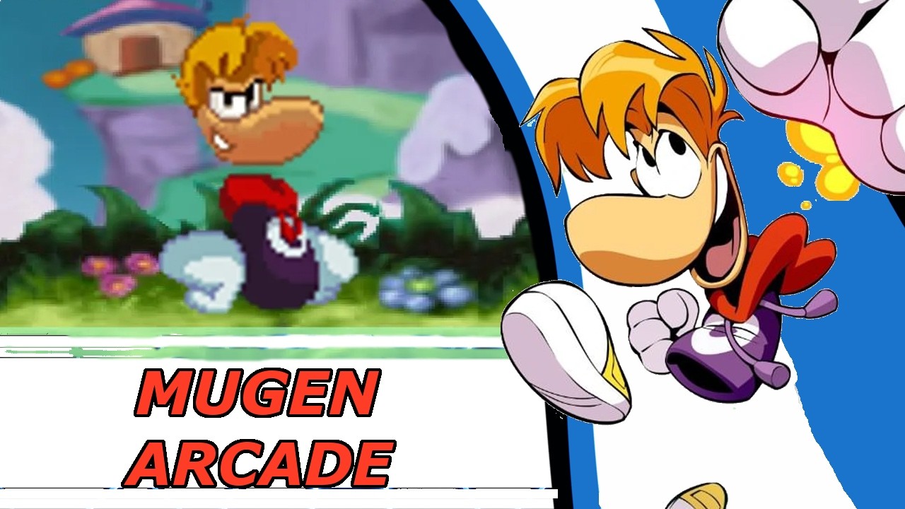 Mugen Arcade Mode with Rayman