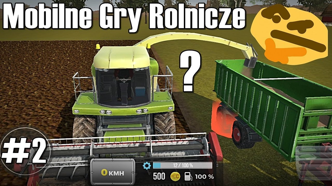 Koszenie zboża sieczkarnią do kukurydzy? 🤔 Mobilne Gry Rolnicze [#2] 😆 Arikson