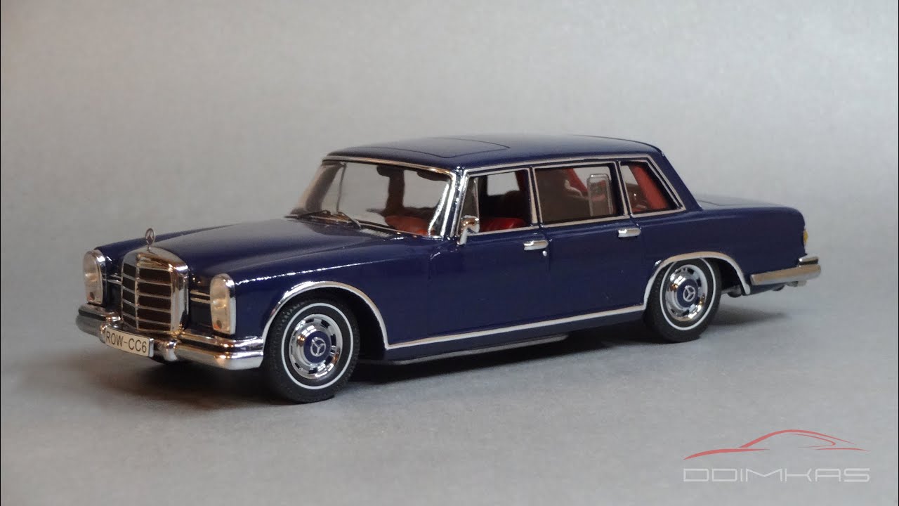 Mercedes-Benz 600 W100 SWB 1966 || IXO Models for Cars&Co || 1:43 Scale Model Cars