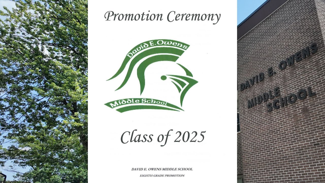 David E. Owens Middle School Promotion Ceremony 2025