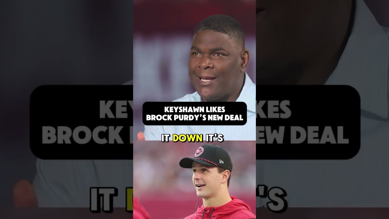 Keyshawn gives Brock Purdy&rsquo;s contract a thumbs up 👍💰 Did the 49ers overpay? 🤔