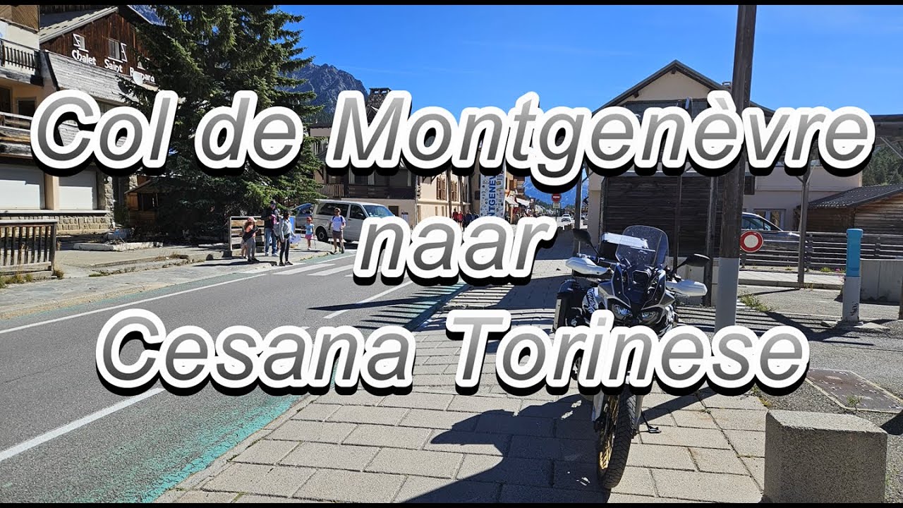 Col de Montgenèvre naar Cesana Torinese Honda CRF 1000 ATAS