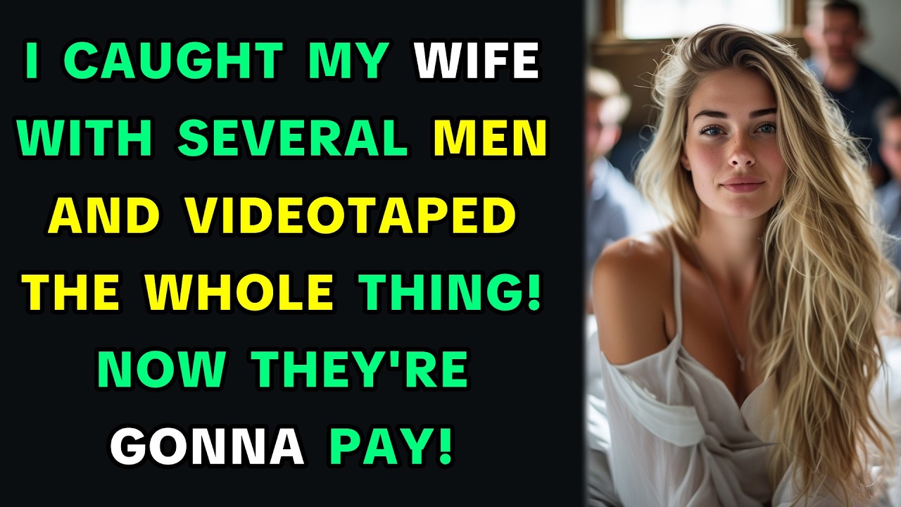 💚 I CAUGHT MY WIFE WITH SEVERAL MEN AND VIDEOTAPED THE WHOLE THING! NOW THEY'RE GONNA PAY!