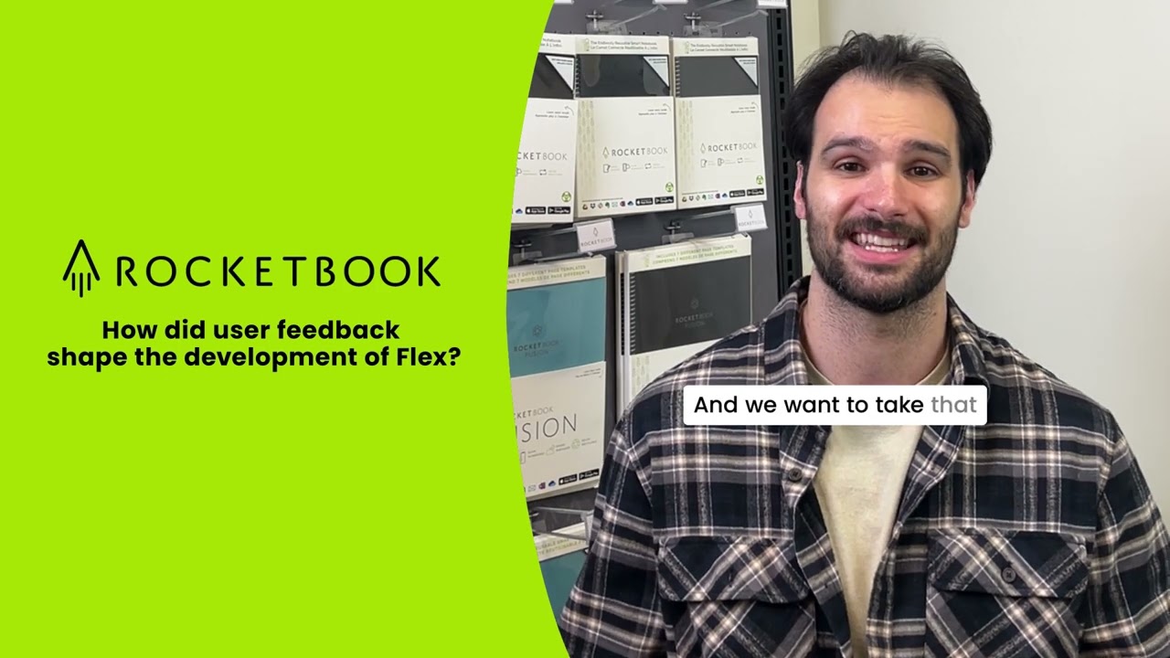 Learn About the Flex Planner with Rocketbook's Consumer Experience Manager