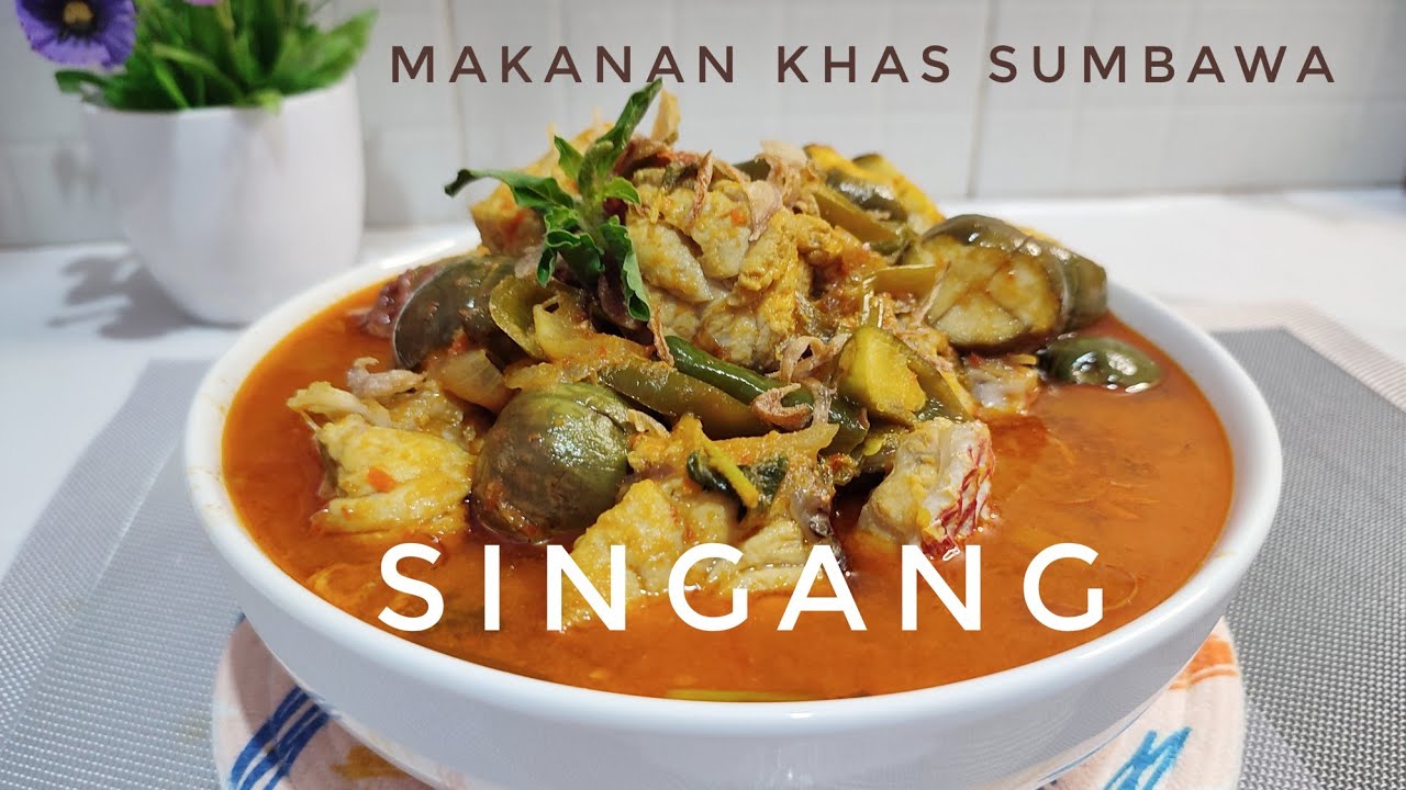 HARUS DI COBA || RESEP SINGANG ENAK MAKANAN KHAS SUMBAWA ||