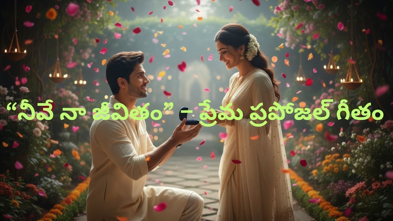  “నీవే నా జీవితం”–ప్రేమ ప్రపోజల్ గీతం..#love #song #telugu #telugusongs #proposal #telugumelodysongs