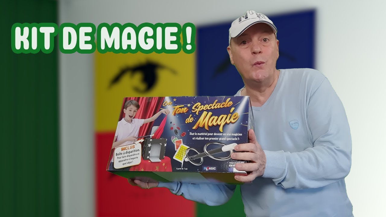 JE TESTE UN COFFRET DE MAGIE pour les enfants  #6 🪄