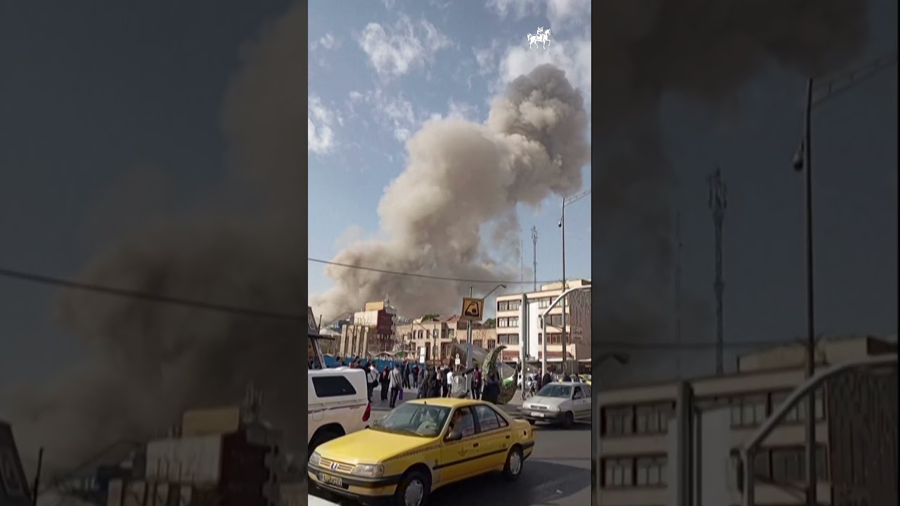 V&iacute;deos mostram destrui&ccedil;&atilde;o em Teer&atilde;, capital do Ir&atilde;