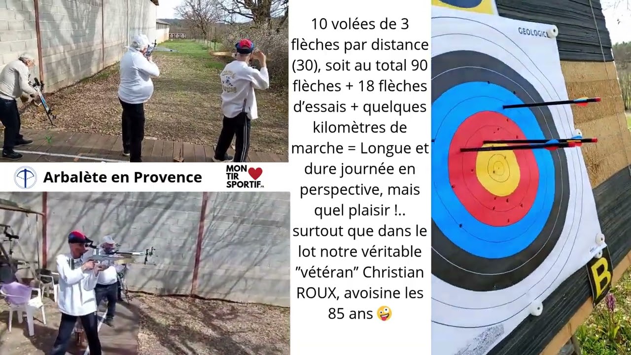 Arbal&egrave;te en Provence mars 2026, les championnats interd&eacute;partementaux d&rsquo;arbal&egrave;te field IR 900