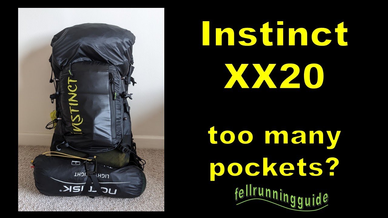 Instinct XX20 Trail Running pack. Has it got too many pockets?