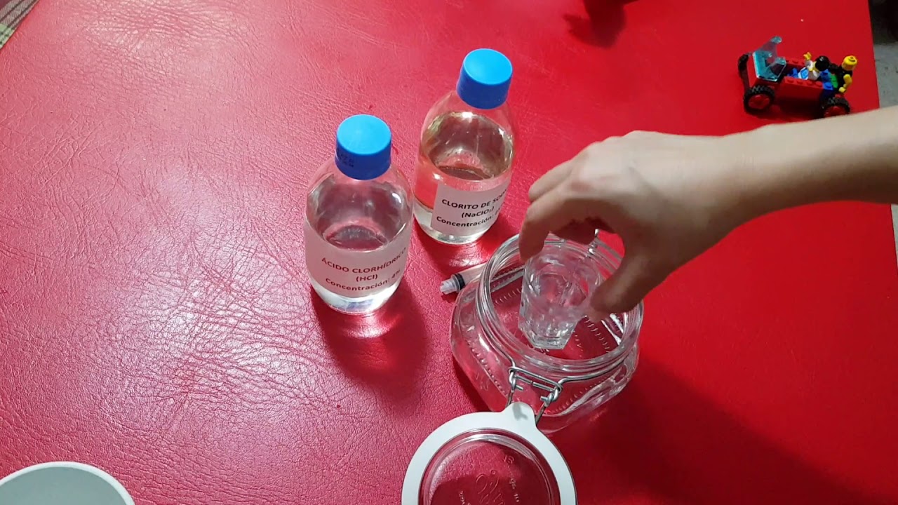 Preparaci&oacute;n de CDS (di&oacute;xido de cloro)
