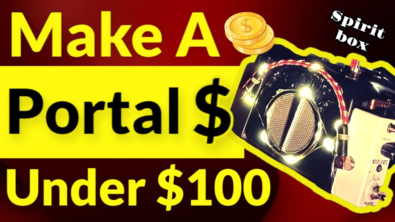 How To Make A Spirit Portal & Talk To Ghosts under $100 #ghosthunting