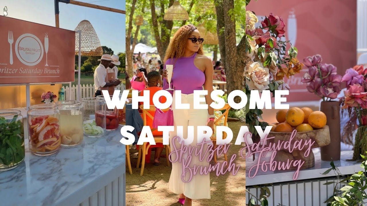 VLOGTOBER: Wholesome Saturday | Brutal Fruit Spritzer Saturday Brunch
