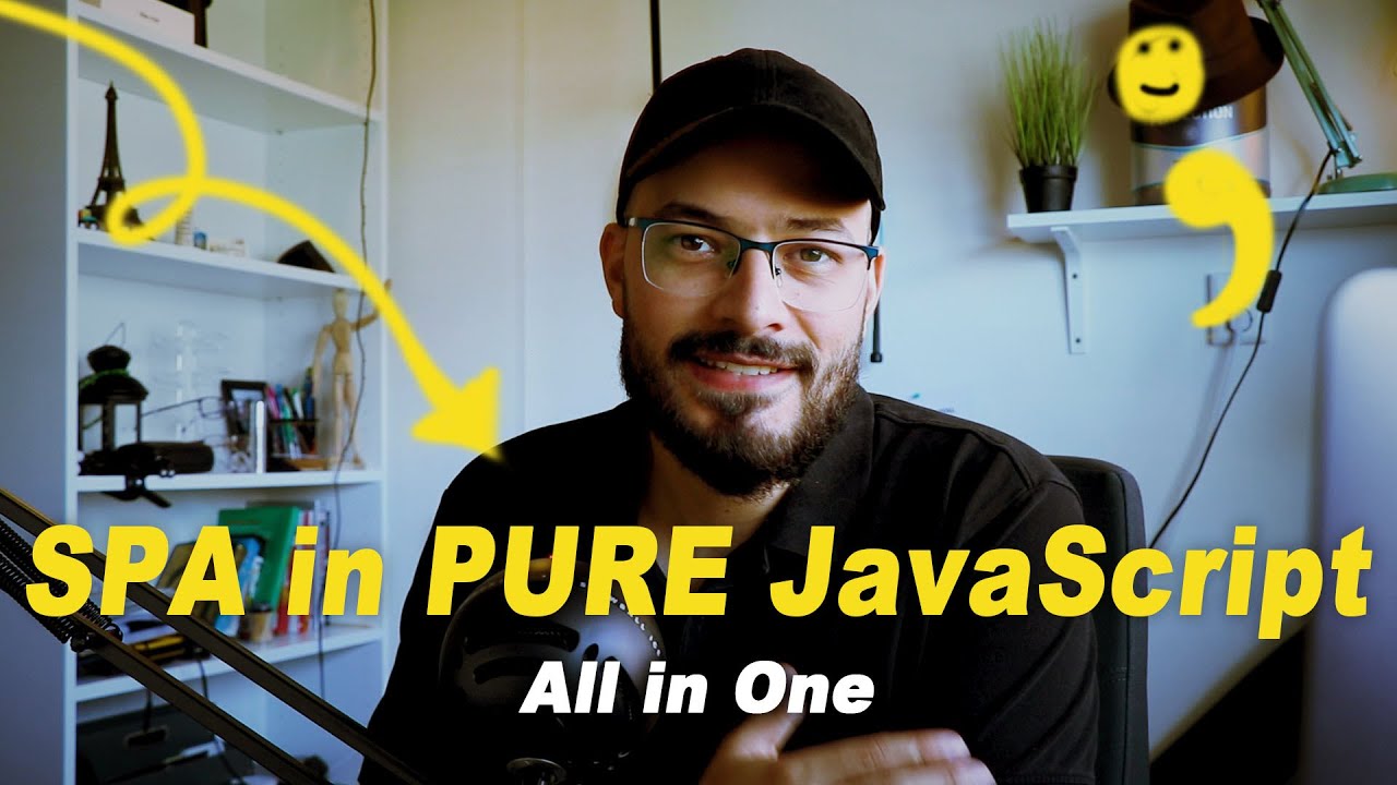 SPA in Pure JavaScript from scratch | All in one | [Arabic Video]