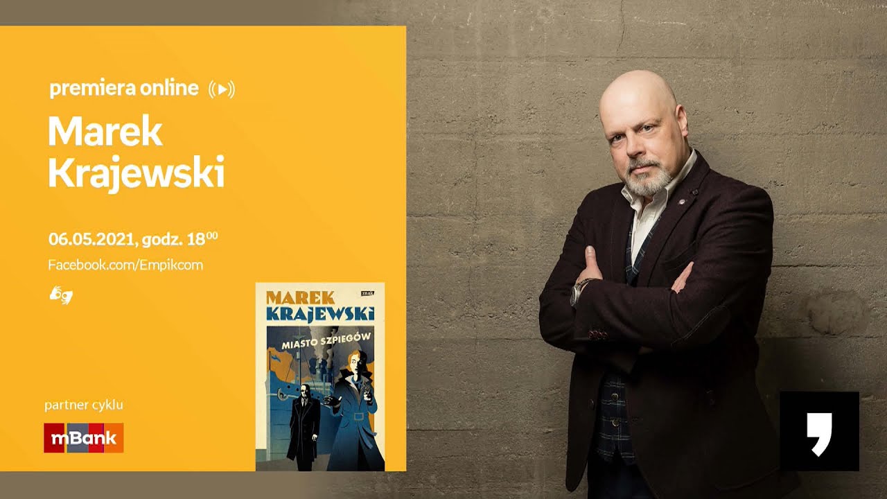 Marek Krajewski – PREMIERA ONLINE