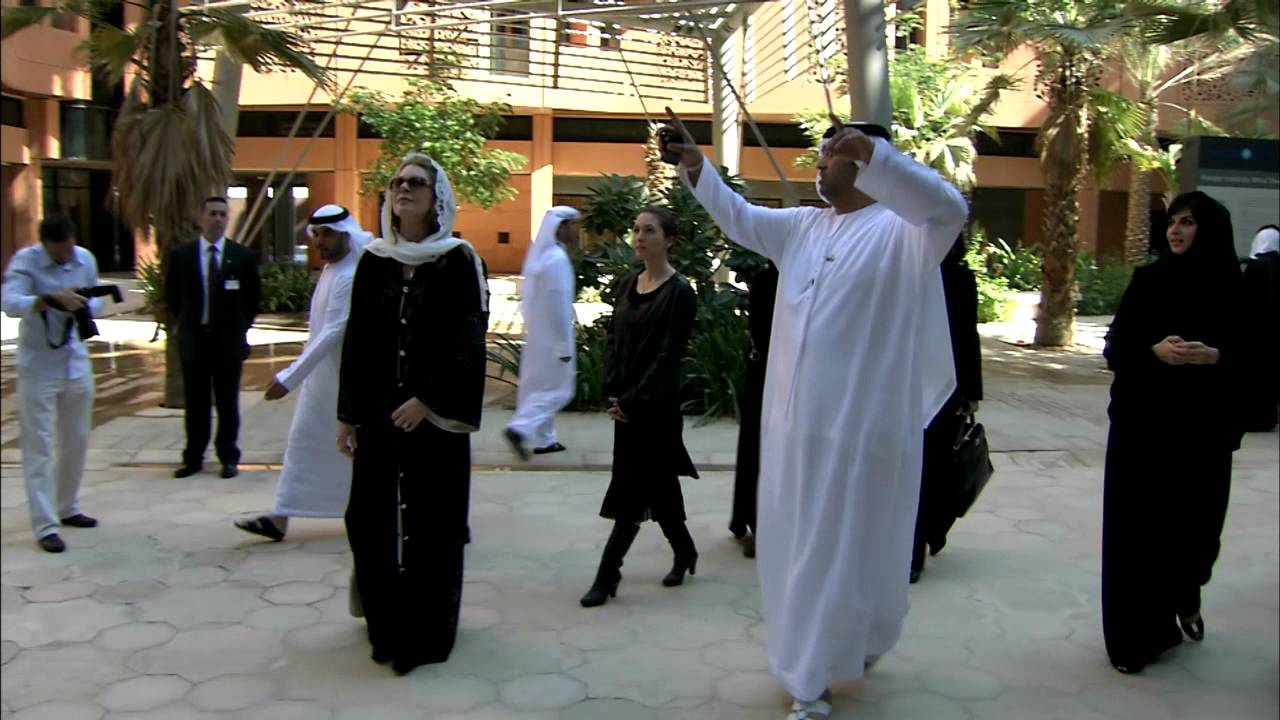 HM Queen Noor of Jordan Visits Masdar