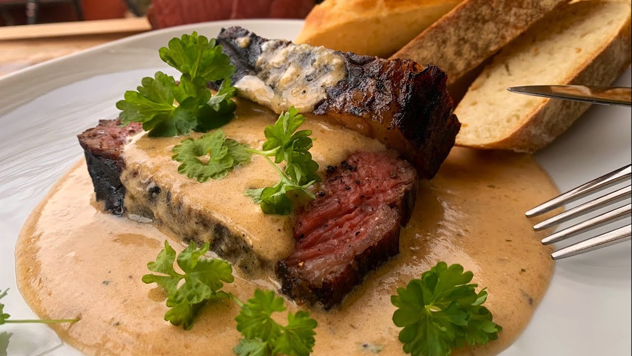 Roastbeef mit einer Café de Paris Sauce, einfach nur ein Traum