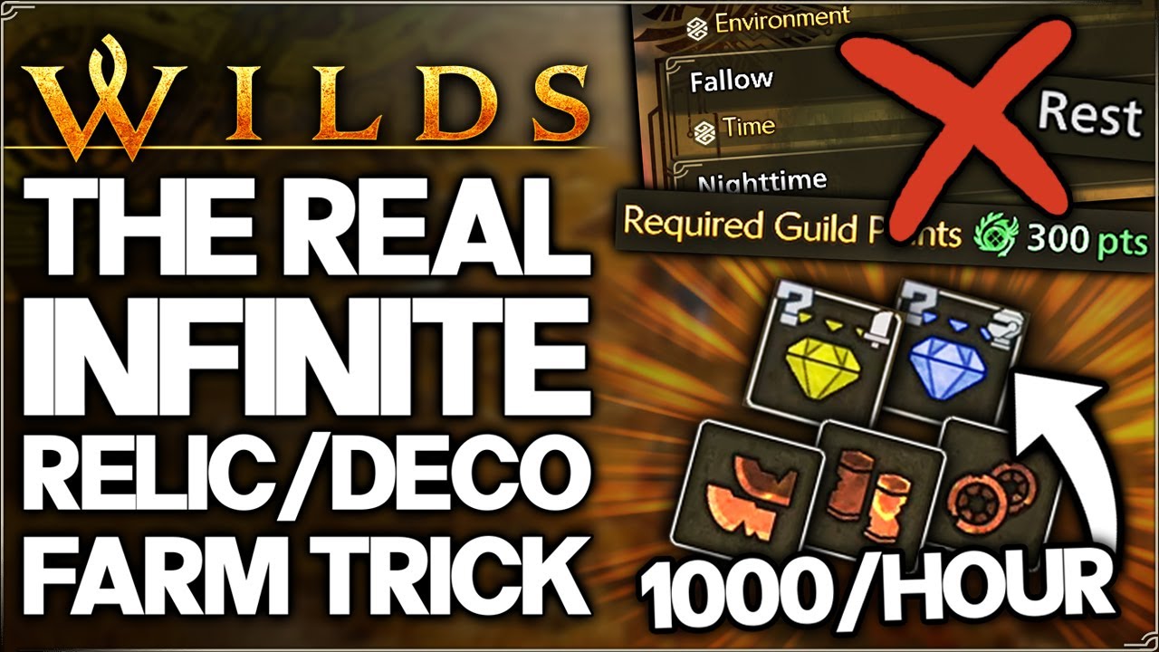 Monster Hunter Wilds - New BROKEN 1000+ Relic & Deco An Hour Guide - Easy Artian & Decos! [Patched]