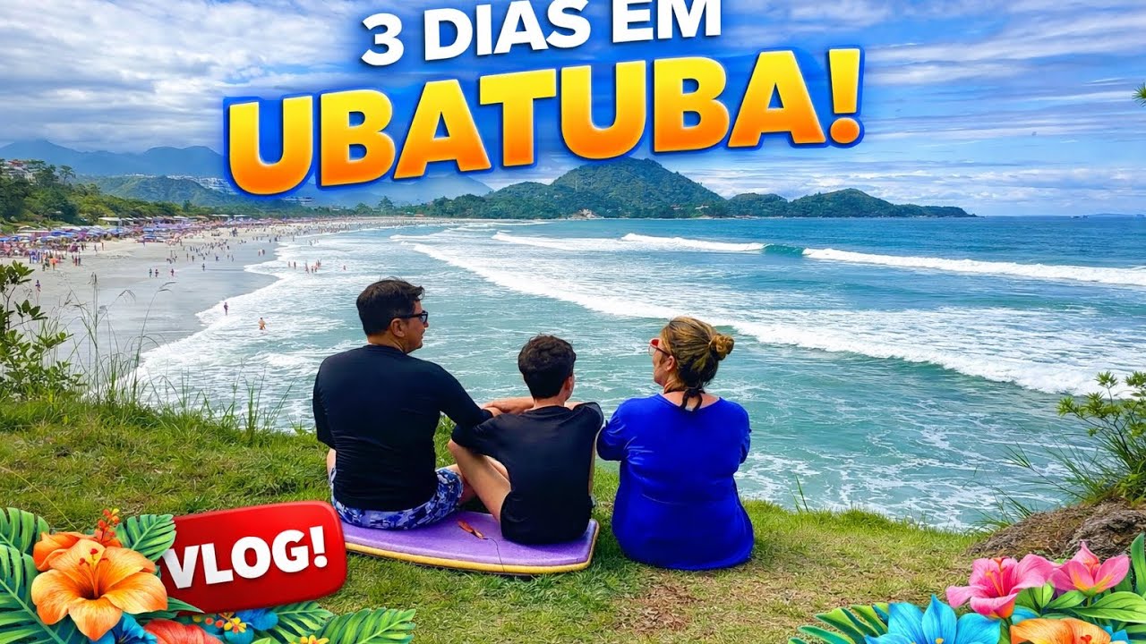 O Paraíso existe! 3 Dias em Ubatuba  #praia #ubatuba #praiaubatuba #felix #português #conchas 