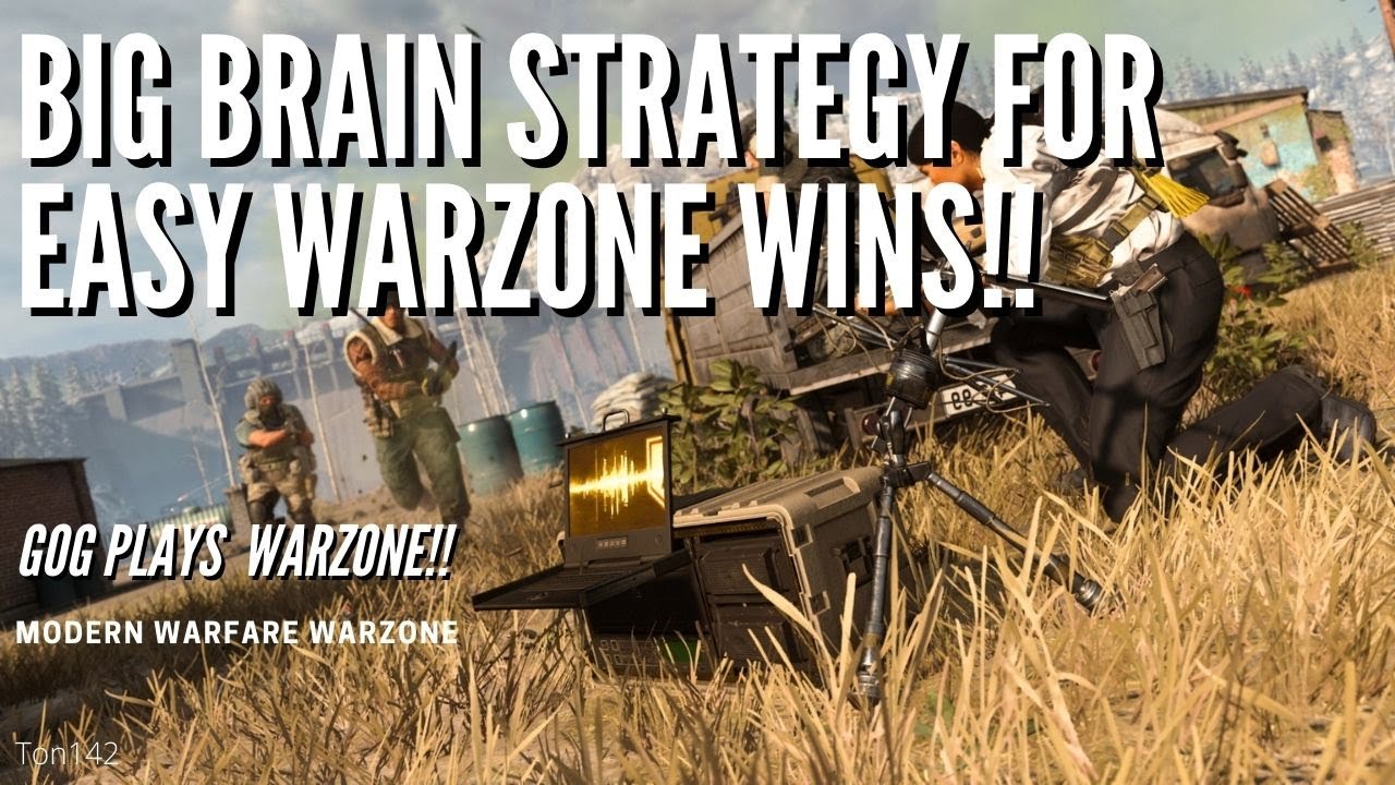 BIG BRAIN STRATEGY FOR WINS!! | Ton142 Warzone